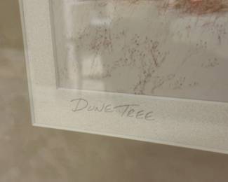 'Dune Tree', original art by Tony Casper, signed and numbered, 2/75
