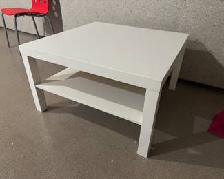 white square game table