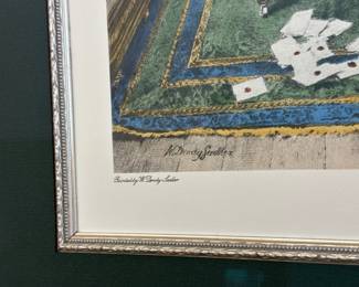 'A Little Mortgage' framed print