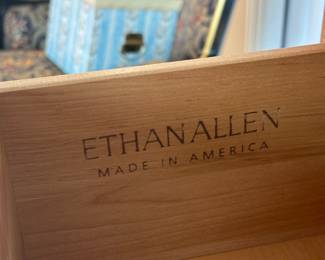 5-drawer country french dresser by Ethan Allen; 50"x19"x43"