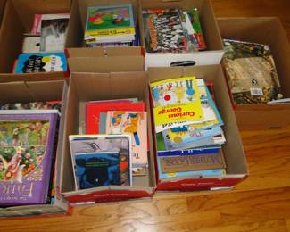 Thrice we say, more books in boxes