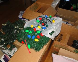 Back to the unpacked holiday items