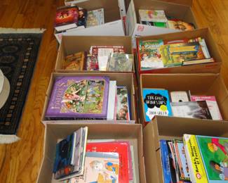 Children's book, and more and more books too