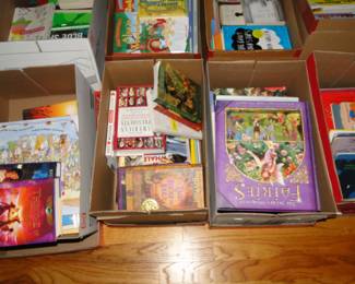 More books in boxes