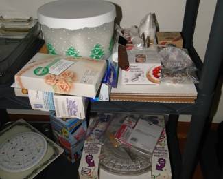 This is the decorate a cake and make cupcakes and cookies section