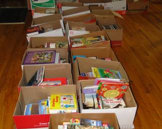 Did we mention that we have more books than we know what to do with