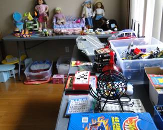 This would be the toy and game section