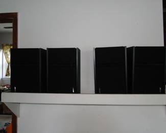Bose speakers.  We have four.  Which is two pair