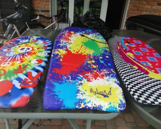 Booger boards!!  Ooops, Boogie boards.  You were thinking it anyway