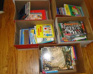 We have boxes and boxes of books
