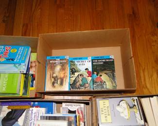 Another box of Hardy Boys books