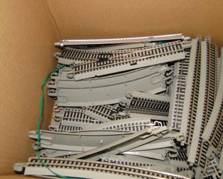 Electric train tracks