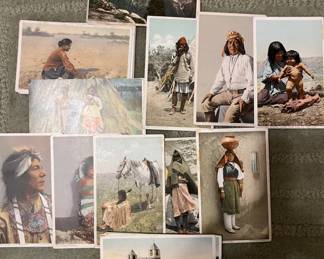Early 20th Century Postcards of Native Americans