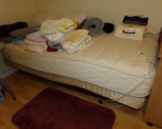 This is an Electric Adjustable Bed. It is Comfortable and works well. If you know someone who is in need of it we will see that they can have it for a Great Price.