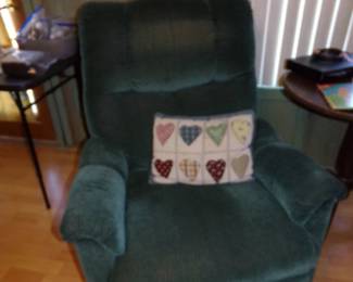 Regular Recliner and Pillow