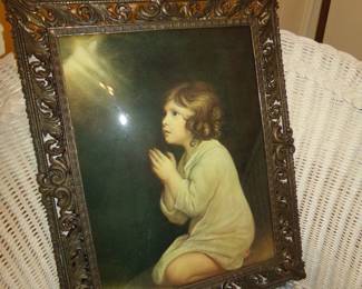 Antique Bubble Glass Artwork.......Look it up!!