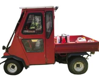 1995 Kawasaki Mule 4x4 with Dump Bed Model 2510