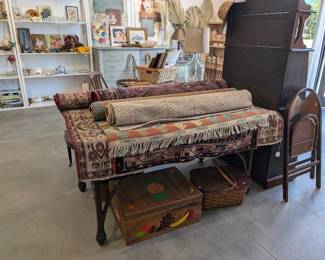 antique and contemporary rugs. 