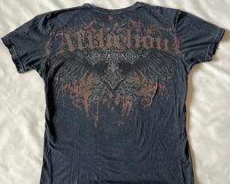 Affliction t-shirt, multiple colors and sizes.