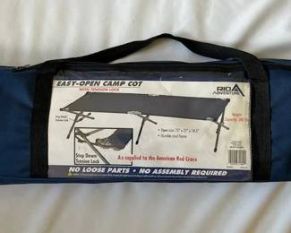 Rio Adventure portable sleeping cot.