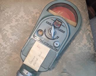 Vintage Rhodes Parking Meter