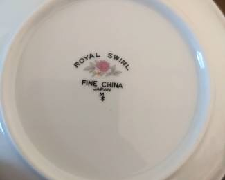 Royal Swirl Fine China