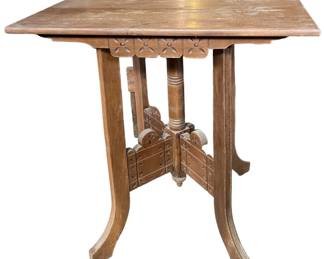 Vintage Wood Parlor Table