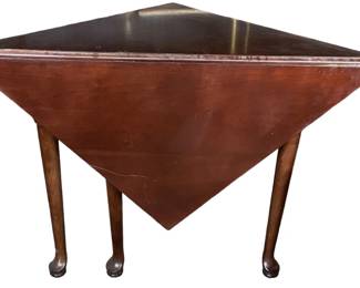 Drop Leaf Corner Table