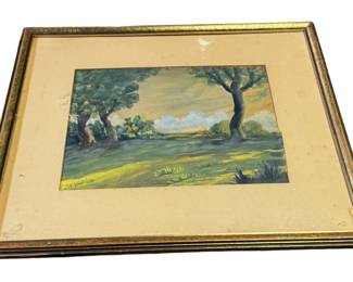 Signed J.A. Williams Framed Print