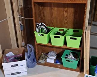 Electronics, Book Shelf; Computer 