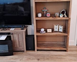 Book Shelves & home decor knick knacks