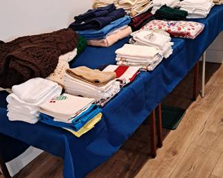 Table Linens; Bedding, Towels, etc.