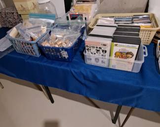 Assorted Sewing, Crafting & Quilting Supplies including books, patterns and so much more!