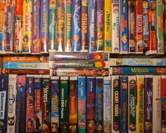 VHS Tapes (Disney)