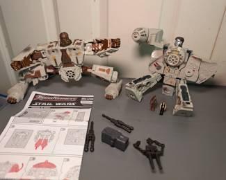 Star Wars Transformers (Han Solo and Chewbacca)