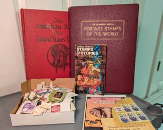 Stamp Collecting Paraphernalia