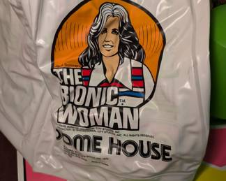 Bionic Woman Dome House w/ Fireplace and Floor