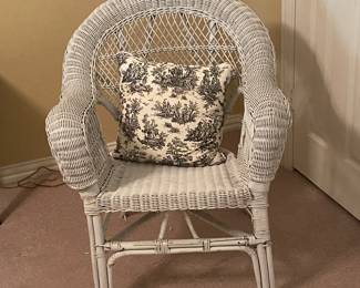 Wicker chair