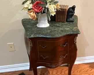 Unique marble top table