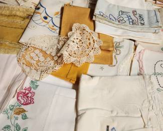Vintage Doilies, etc. 