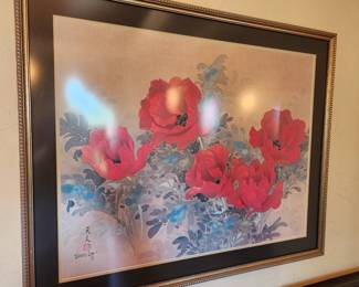David Lee - Highly listed Artist - Signed - AskArt - David Lee (Born 1944) is active/lives in Hawaii / China, Hong Kong.  David Lee is known for Mixed media floral painting on silk, birds, landscape, marine. 