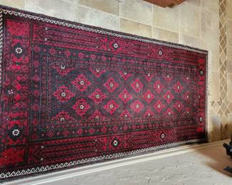 An array of Fantastic Carpets - many handknotted wool or silk. 