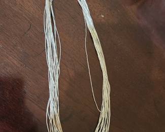 Liquid Silver Necklace 