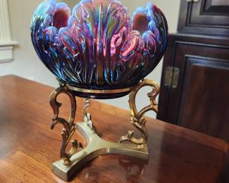 Fenton Carnival Glass - nice! 