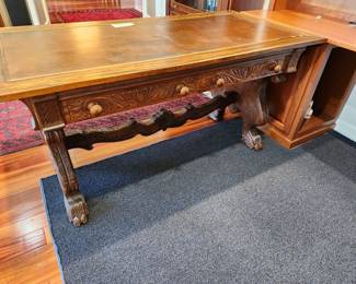 Beautiful French Antique Circa 1800's Desk with Detail. 