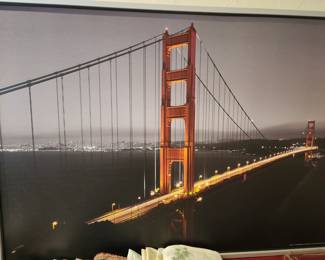 Large Golden Gate Picture Photo