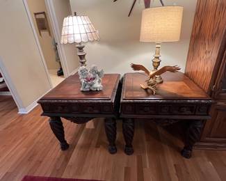 End table set with matching coffee table - all 3 pcs sold as a set