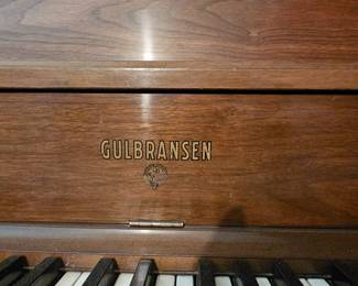 Gulbransen piano.  