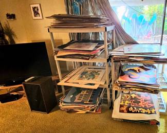 Original watercolor artwork, with & without frame.