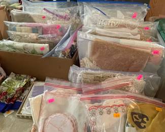 Vintage Handkerchiefs & a Wonderful Lace Collection